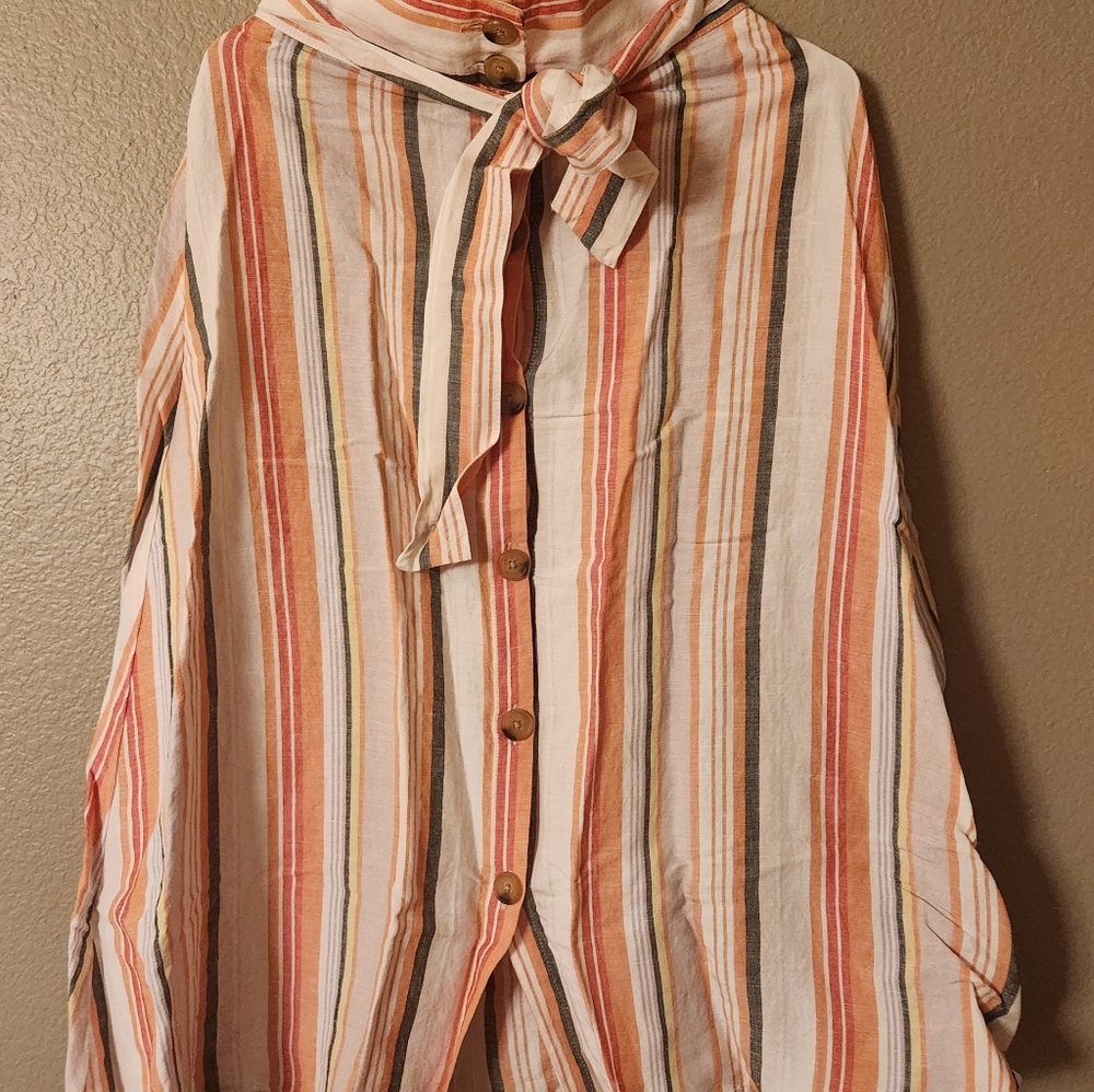 Skirt, multicolored stripes, fresh and cute!